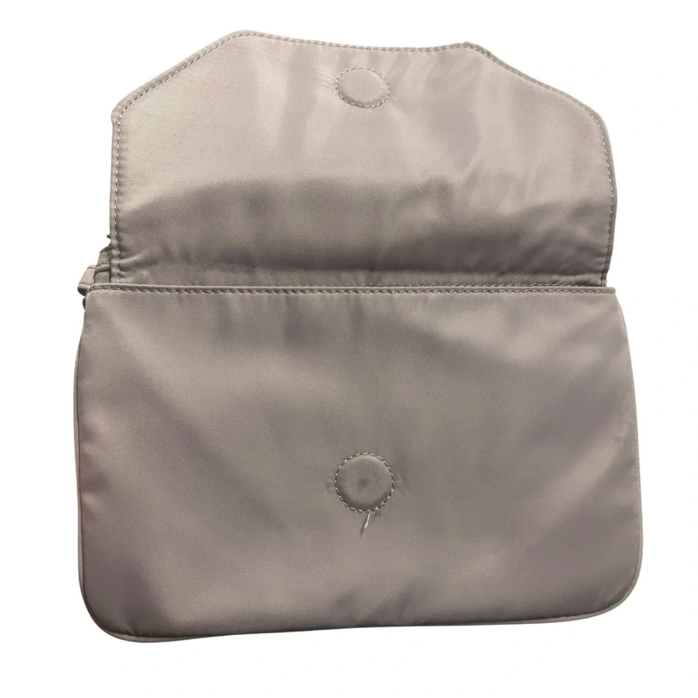 Rachel Zoe‎ Mauve Nylon Wristlet Clutch Bag with Card Slots and Front Pocket